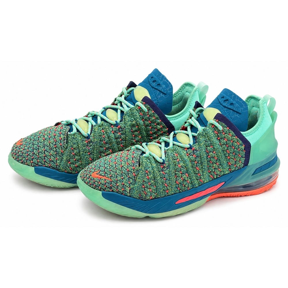Nike LeBron 18 We Are Family GS Kids 7Y - Womens 8.5 Basketball Shoes CW2760-300